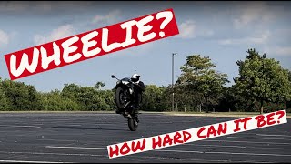 Trying to wheelie on my Ninja 650  Part 1 [upl. by Madi]