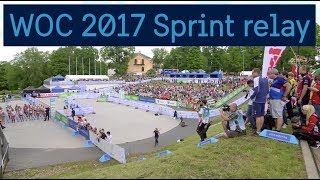 WOC 2017 Sprint relay [upl. by Aubert404]