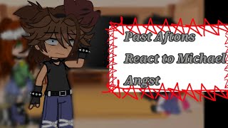 Past Aftons React to Michael Angst  Part 12  TW Swearing gore   FNaF  GCRV [upl. by Murvyn771]