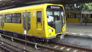 UBahn Berlin  UBahnhof BiesdorfSüd U5 HD 1080p [upl. by Argyres]