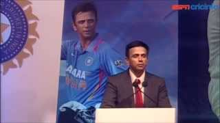 Rahul Dravid felicitation speech  ESPNcricinfo [upl. by Mannuela211]