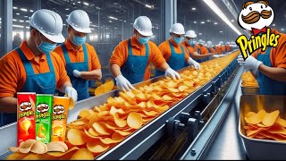 How Pringles Are Made In FactoryFactory Explored [upl. by Brooks]