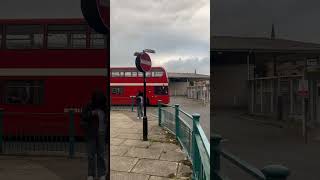 ADL E400 Bodied Dennis Trident in heritage Ribble livery departing from Lancaster Bus Station [upl. by Adniuqal]