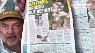 AUSTRALIAN NEWSPAPERS  PERTH TEST FALLOUT  FULL REVIEW  EXCUSES amp COVER UP  ausvind bgt2024 [upl. by Ylrebmi]