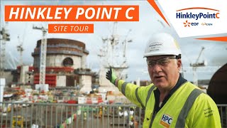 Behind the scenes site tour of Hinkley Point C  April 2023 [upl. by Voccola286]