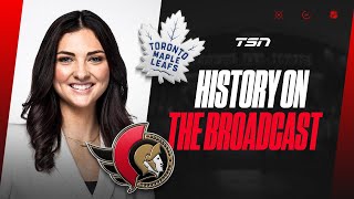 Must See Lalonde makes history on TSN [upl. by Artemus668]