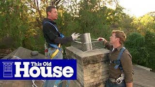 How to Install a Chimney Liner and Damper  This Old House [upl. by Aitercul]