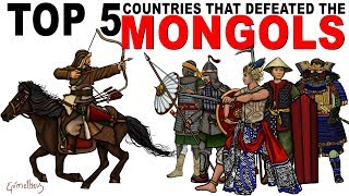 Top Five Countries that Defeated the Mongols [upl. by Stalk593]