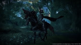 Final Fantasy XIV A Realm Reborn ODIN World Boss Kill FATE Battle HD [upl. by Devol]