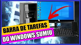 BARRA de TAREFAS do WINDOWS 11 SUMIU [upl. by Uttica995]