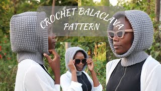 How to Crochet balaclava tutorial [upl. by Miharbi]