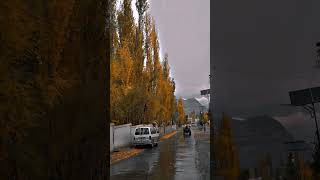 Skardu City view in Autumn season nature gilgitbaltistan mountains [upl. by Atnomed]