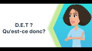 Technique DET pour lAnalyse de Pratique Professionnelle Formation FPA [upl. by Ary257]