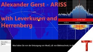 ARISS school contact with Leverkusen and Herrenberg  27th june 2018 [upl. by Nahtan]