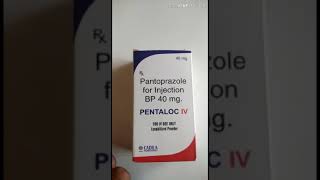 Pantoprazole 40mgPentaloc 40inj use Dose Side effects and pantop [upl. by Mufinella503]