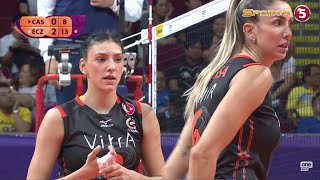 Tijana Boskovic  20161018 FIVB Club World Championship  CAS vs ECZ [upl. by Atiruam]