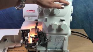 Simple Serging 101 Threading Fundamentals by Pocono Sew and Vac [upl. by Schellens554]