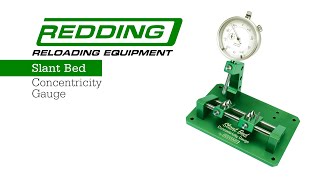 Redding Slant Bed Concentricity Gauge [upl. by Myrta]