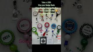 Badge Reel DisplayDIY EASELBy Closet of SaSS [upl. by Anerev974]