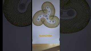 Snake skin like Spirograph art with Glitter Pen [upl. by Arretal]