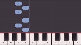 Kahe Jhum Jhum Raat Yeh Suhani Play Along Piano Hindi Songs Tutorial [upl. by Maurene]