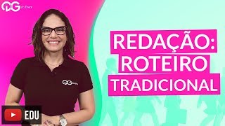 Dica de Redação ENEM Roteiro Tradicional com Fernanda Pessoa [upl. by Leuqer]