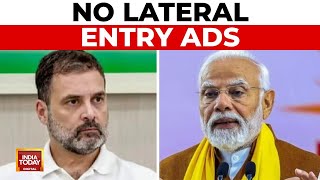 Breaking News Govt Cancels UPSC Lateral Entry Ads Amid Criticism  India Today News [upl. by Conah]