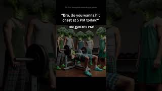 Brocolli Teenagers 🥦 🥦 gymmemes gym fitness gymlife gymmeme fitness [upl. by Honeywell495]