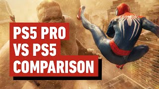 PS5 Pro vs PS5 Gameplay Comparison [upl. by Karyn]