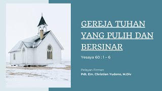 Ibadah Minggu Gereja Kristus Kebayoran Lama  GKKL  2 Juni 2024 [upl. by Leila546]