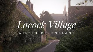 Lacock England a beautiful village and morning walk [upl. by Nnyl160]