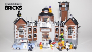 Lego Batman Movie 70912 Arkham Asylum Speed Build [upl. by Calypso]