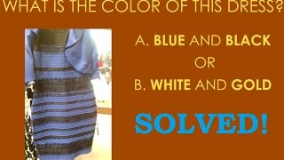 What Is The Color Of The Dress  SOLVED with animation [upl. by Eiliab]