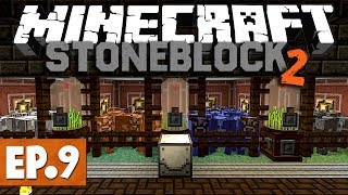 Minecraft StoneBlock 2  Industrial Foregoing 9 Modded Survival [upl. by Oiratno]