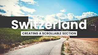 Creating a Scrollable Section using PagePilingjs  Fullpage Scrolling [upl. by Ecirtal128]