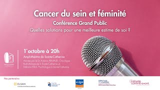 CONFERENCE GRAND PUBLIC  OCTOBRE ROSE 2024 [upl. by Bertolde996]