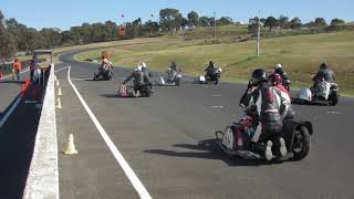 Australian Historic Sidecar Championships 2018 Race 3 [upl. by Ahseim]