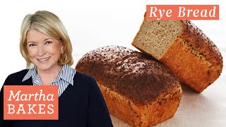 Martha Stewart’s Rye Bread with Caraway Seeds  Martha Bakes Recipes  Martha Stewart Living [upl. by Castillo282]