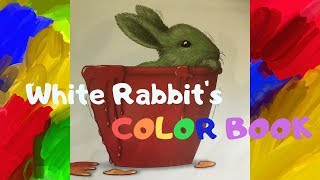 White Rabbits Color Book  Read Aloud [upl. by Isleen]