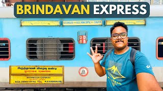 Bangalore to Chennai  Brindavan Express 🔥 Full Journey Vlog in Malayalam [upl. by Treble]