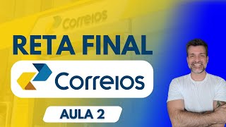 CORREIOS PORTUGUÊS  RETA FINAL AULA 2 [upl. by Abijah]