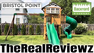 Backyard Discovery  Bristol Point Playset Review [upl. by Neel851]