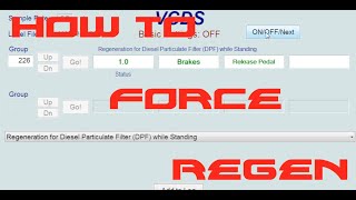 How to force dpf regen on vw tdi [upl. by Wakerly]