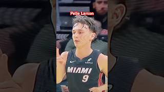 Pelle Larson showing out last night shorts fyp nba miami heat [upl. by Finlay155]