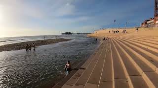 life boat practice on the prom blackpool [upl. by Cutlip]