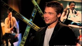 Se7en Brad Pitt Interview  ScreenSlam [upl. by Orvie]