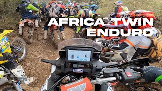 ⚠️ ENDUROC con AFRICA TWIN ⚠️ [upl. by Bernstein]