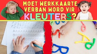 Aktiewe Speel Lewer Beter Resultate as Werkkaarte vir KLEUTERS  Afrikaanse Opvoedkundige Video [upl. by Portwin]