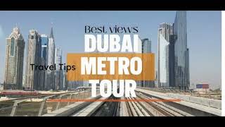 Discover The Dubai Metro Tour  Travel With Us Through Dubai  Ride The Public Transit In StyleUAE [upl. by Acnalb]