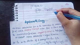 Significance of energy in statistical mechanics Msc physics statisticalmechanics [upl. by Akimehs]